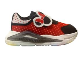 Tenis infantil led mini-pé personagens