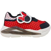 Tenis infantil led mini-pé personagens