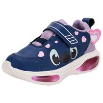 Tênis infantil led minipé mp2516
