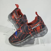 TÊNIS INFANTIL LED ROBLOX BR23 (Batman, Homem Aranha, Sonic) (64695) TÊNIS INFANTIL LED ROBLOX BR23 (Batman, Homem Aranha, Sonic) (64695)