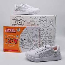 Tênis Infantil + Livro De Colorir Kidy Estilo Confy 329-0044 Tênis Infantil + Livro De Colorir Kidy Estilo Confy 329-0044