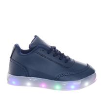 Tenis Infantil Luminoso com Luzinha Led Menino Azul Marinho - Jose Celio