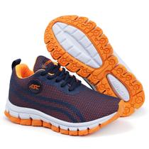 Tênis Infantil Marinho Lege Ascension Esporte Caminhada Corrida Academia Leve Macio Confortável