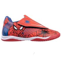 Tênis infantil marvel homem aranha chuteira futsal quadra nf