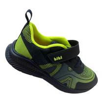 Tênis Infantil Masculino Bibi Fly Baby II Marinho/Citrus 1186149
