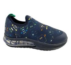 Tênis Infantil Masculino Bibi Space Wave 3.0 Monstros