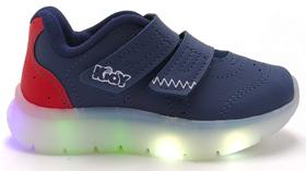 Tênis Infantil Masculino C/ Led Kidy 020-0203-1049