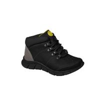 Tênis Infantil Masculino Cadarço Ortopé Flex Boot Moderno Azul 33