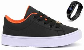 Tenis Infantil Masculino Casual Escolar Versatil Sapatenis Menino Com Relogio Led Tenis Infantil Masculino Casual Escolar Versatil Sapatenis Menino Com Relogio Led