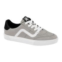 Tênis Infantil Masculino Cinza Branco Preto Molekinho 2801.122 Tênis Infantil Masculino Cinza Branco Preto Molekinho 2801.122
