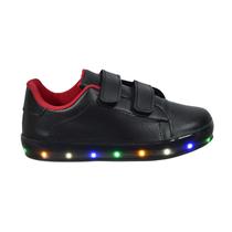 Tênis Infantil Masculino Com Led Casual Moderno Confortável Novo