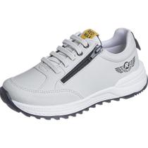 Tênis Infantil Masculino com Zíper Lateral Calce Fácil e Solado Antiderrapante Tênis Infantil Masculino com Zíper Lateral Calce Fácil e Solado Antiderrapante