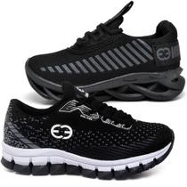 Tênis Infantil Masculino Esportivo Modelos Diferentes - Kit 2 Pares Black