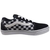 Tênis Infantil Masculino Feminino Best Star Preto Xadrez
