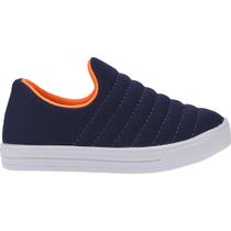 Tênis Infantil Masculino Kimimo Slip On Confortável Escolar Macio