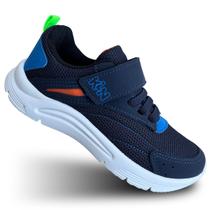 Tênis Infantil Masculino Klin New Sport 480065 calçado de menino sem cadarço Tênis Infantil Masculino Klin New Sport 480065 calçado de menino sem cadarço