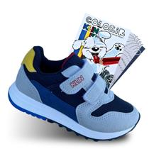 Tênis Infantil Masculino Klin Walk 216133 Sem Cadarço Para Menino