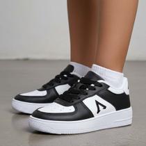 Tênis Infantil Masculino Preto Branco Escolar Conforto Garantido Aproveite Promoção Tênis Infantil Masculino Preto Branco Escolar Conforto Garantido Aproveite Promoção