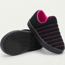 Tênis Infantil Menina Antiderrapante Slip On Confortável Casual Tênis Infantil Menina Antiderrapante Slip On Confortável Casual