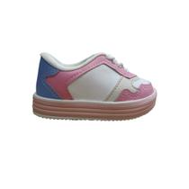 Tenis Infantil Menina Bebe Molekinha o Branco Buda de Cor no Sol2131715