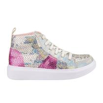Tênis Infantil Menina Bibi 1109252 Glam Holografico Tênis Infantil Menina Bibi 1109252 Glam Holografico