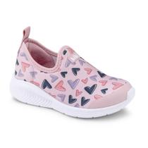 Tênis Infantil Menina Bibi Fly Baby Rosa Estampado 1136199