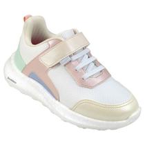 Tênis Infantil Menina Bubble Branco e Colorido - Pampili Tênis Infantil Menina Bubble Branco e Colorido - Pampili