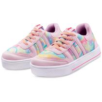 Tênis Infantil Menina Calce Fácil Feminino Conforto Gatatuya Colorido