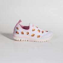Tênis Infantil Menina Capivara Agarradinha Rosa