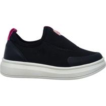 Tênis Infantil Menina Casual Dia a Dia Passeio Escola Calce Fácil Slip On Jogging Running Pink Cats V5008 Tênis Infantil Menina Casual Dia a Dia Passeio Escola Calce Fácil Slip On Jogging Running Pink Cats V5008