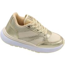 Tênis Infantil Menina Colegial Moderna Via Vip Brilho Juvenil Tênis Infantil Menina Colegial Moderna Via Vip Brilho Juvenil