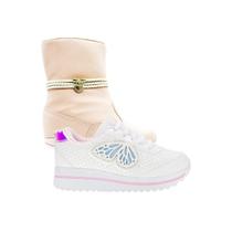Tenis Infantil Menina e Bota Infantil - KIT 2 PARES Tam 24 ao 34