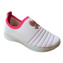 Tênis Infantil Menina Escolar Barbi Bi Laço Bordado Volta as Aulas Confortavel Leve Macio Tênis Infantil Menina Escolar Barbi Bi Laço Bordado Volta as Aulas Confortavel Leve Macio