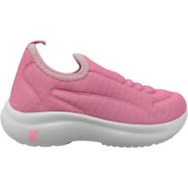 Tênis Infantil Menina Jogging/Running Casual Dia a Dia Passeio Escola Anatômico Calce Fácil Ultra Conforto Kidy 458-1002 Tênis Infantil Menina Jogging/Running Casual Dia a Dia Passeio Escola Anatômico Calce Fácil Ultra Conforto Kidy 458-1002
