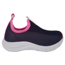 Tênis Infantil Menina Kidy Energy Respi-Tec Preto e Pink