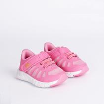 Tênis Infantil Menina Kidy Equilíbrio Baby Macio Confortável Leve Antiderrapante Primeiros Passos