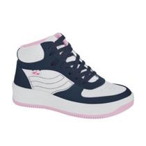 Tênis Infantil Menina Kidy Nova York- Marinho/Rosa Tênis Infantil Menina Kidy Nova York- Marinho/Rosa