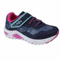 Tênis Infantil Menina Kidy Tec Gel Respitec Pink e Marinho
