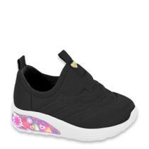 Tênis Infantil Menina Led Calce Fácil Calçados Molekinha