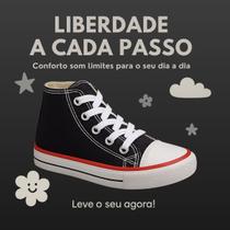 Tênis Infantil Menina Menino Al Starzinho 26 ao 33 Cano Alto Lançamento Super