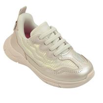 Tênis Infantil Menina Mini Soft Pampili- Nude