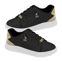 Tênis Infantil Menina Molekinha Pingente Cereja Charmoso Lançamento Moda Primavera Verão Durável Tênis Infantil Menina Molekinha Pingente Cereja Charmoso Lançamento Moda Primavera Verão Durável