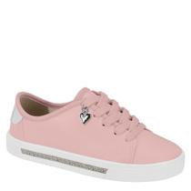 Tênis Infantil Menina Molekinha Pingente Confortável 2524847 Tênis Infantil Menina Molekinha Pingente Confortável 2524847