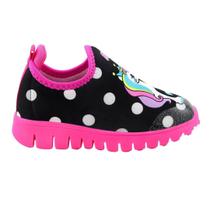 Tênis Infantil Menina Novopé 10001170 Unicórnio Rosa/Preto Tênis Infantil Menina Novopé 10001170 Unicórnio Rosa/Preto
