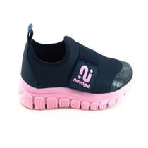Tênis Infantil Menina Novopé 99001035 - Azul