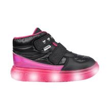 Tênis Infantil Menina Pampili 483.005 Sneaker Matelassê Comfy Luz