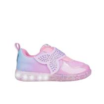 Tênis Infantil Menina Pampili 670.036 Led Disney Ariel