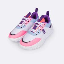 Tênis Infantil Menina Pampili Tweenie Dalla- Branco/Colorido Tênis Infantil Menina Pampili Tweenie Dalla- Branco/Colorido