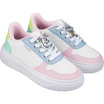 Tênis Infantil Menina Pampili XP 24 com Patch Removível Colorido