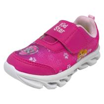 Tenis Infantil Menina Patrulha Canina Led Dia a Dia Kid Star Tenis Infantil Menina Patrulha Canina Led Dia a Dia Kid Star